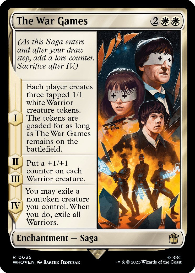 The War Games (Surge Foil) [Doctor Who] | Shuffle n Cut Hobbies & Games