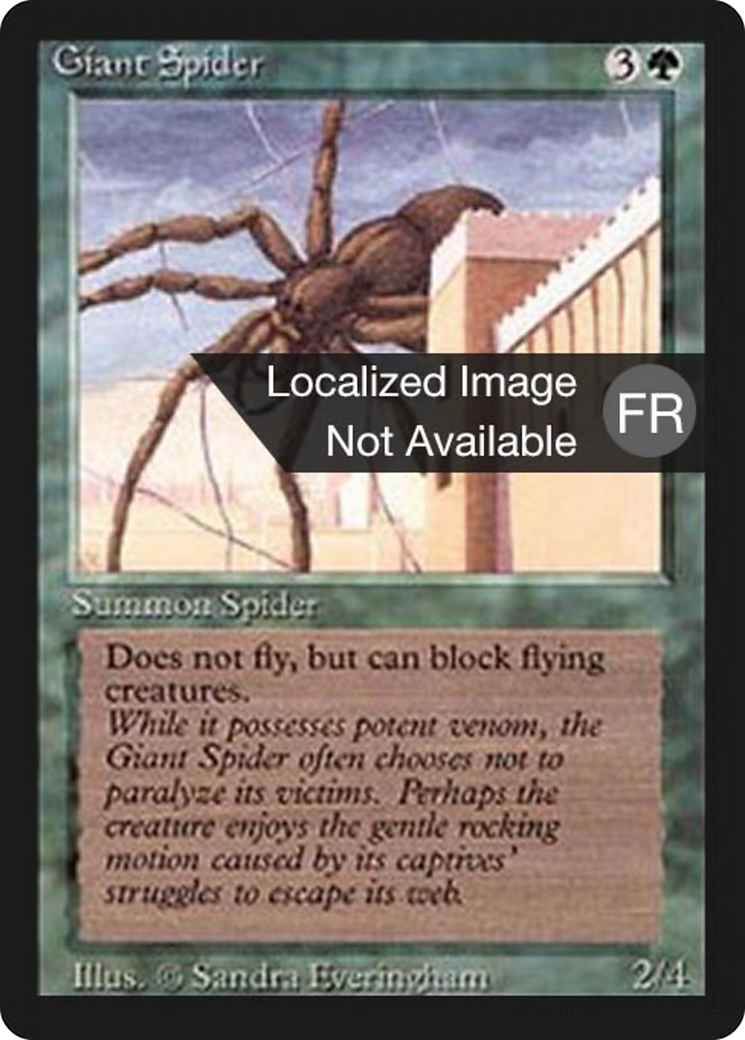 Giant Spider [Foreign Black Border] | Shuffle n Cut Hobbies & Games