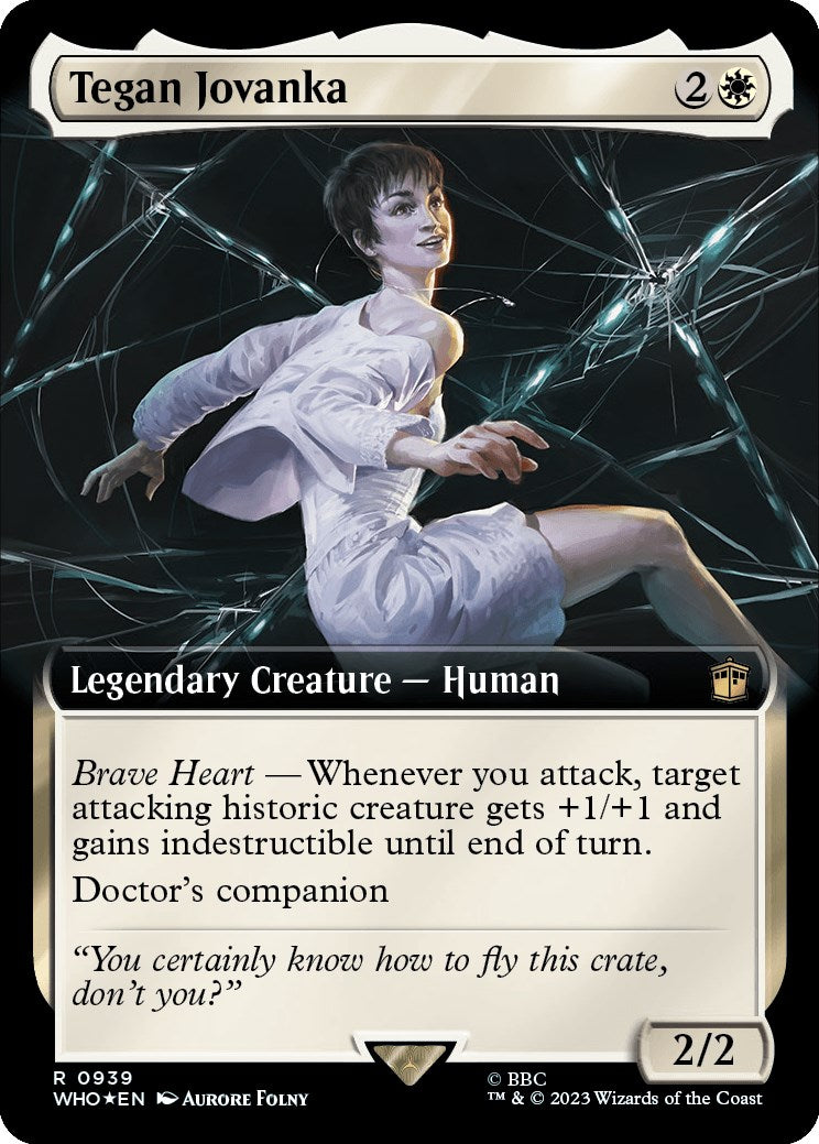 Tegan Jovanka (Extended Art) (Surge Foil) [Doctor Who] | Shuffle n Cut Hobbies & Games