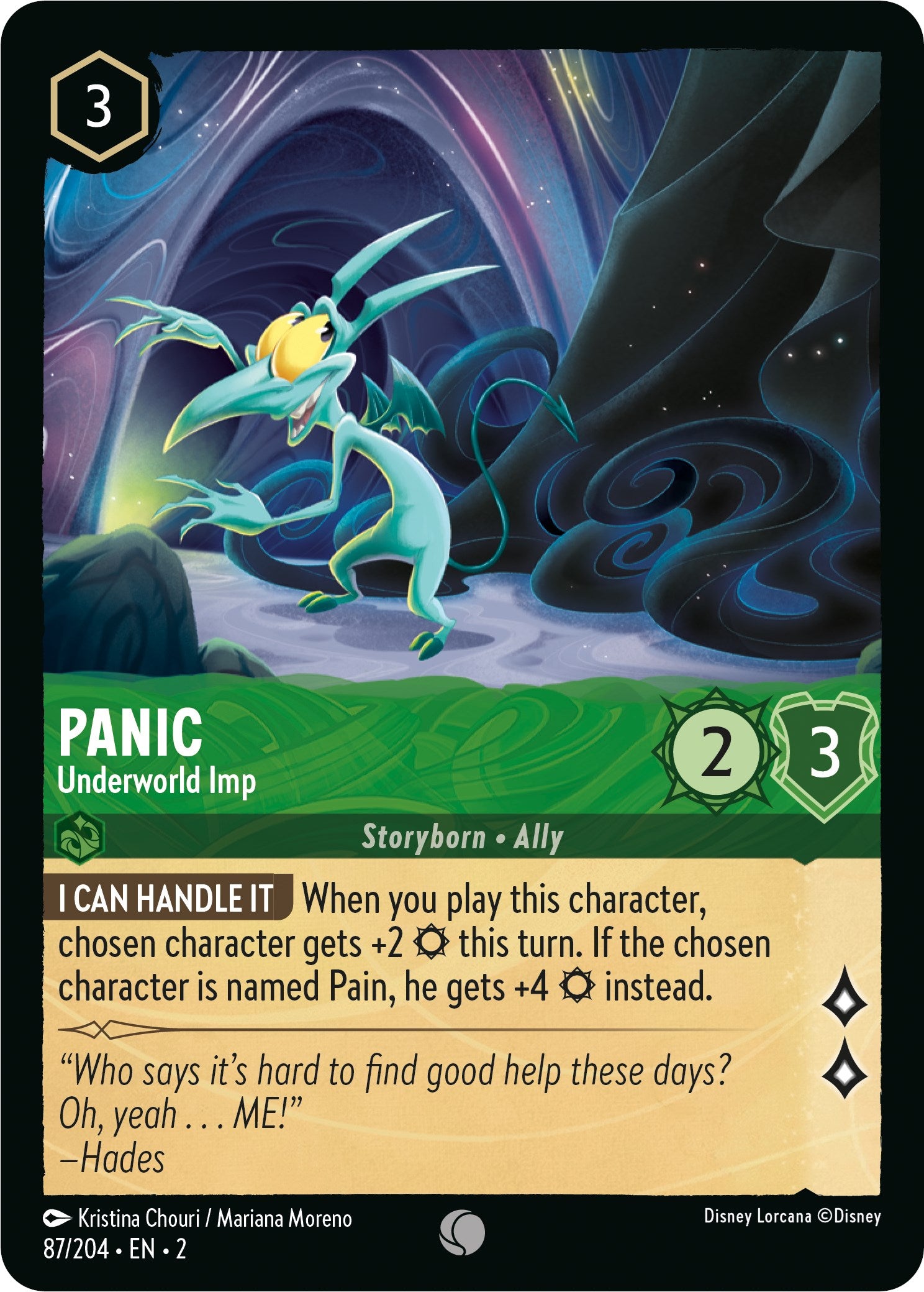 Panic - Underworld Imp (87/204) [Rise of the Floodborn] | Shuffle n Cut Hobbies & Games