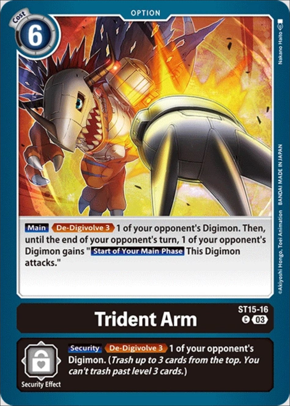 Trident Arm [ST15-16] [Starter Deck: Dragon of Courage] | Shuffle n Cut Hobbies & Games