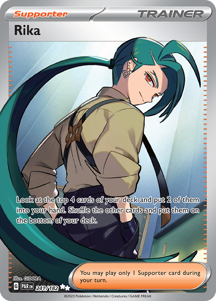 Rika (241/182) [Scarlet & Violet: Paradox Rift] | Shuffle n Cut Hobbies & Games