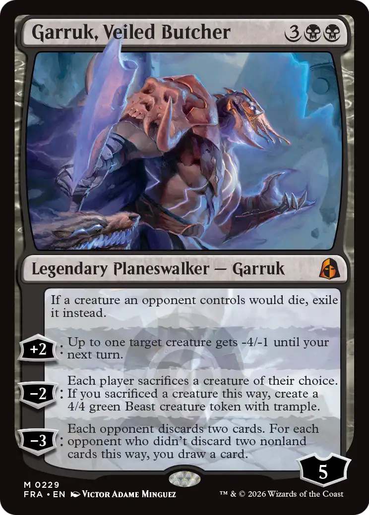 Garruk, Veiled Butcher [Reality Fracture] | Shuffle n Cut Hobbies & Games