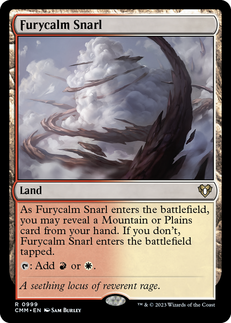 Furycalm Snarl [Commander Masters] | Shuffle n Cut Hobbies & Games