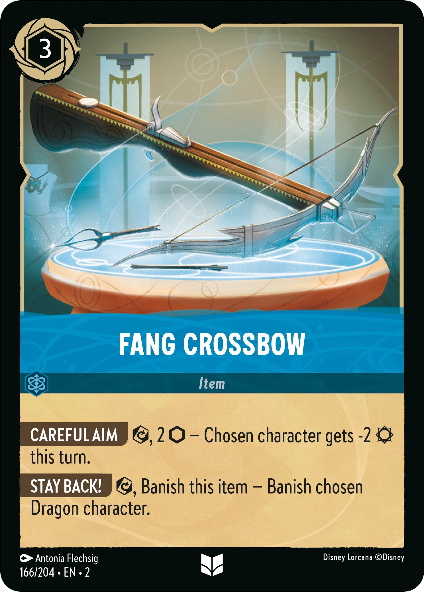 Fang Crossbow (166/204) [Rise of the Floodborn] | Shuffle n Cut Hobbies & Games