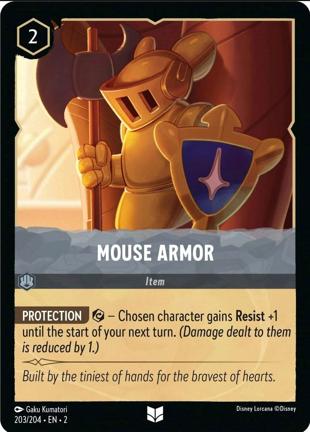 Mouse Armor (203/204) [Rise of the Floodborn] | Shuffle n Cut Hobbies & Games