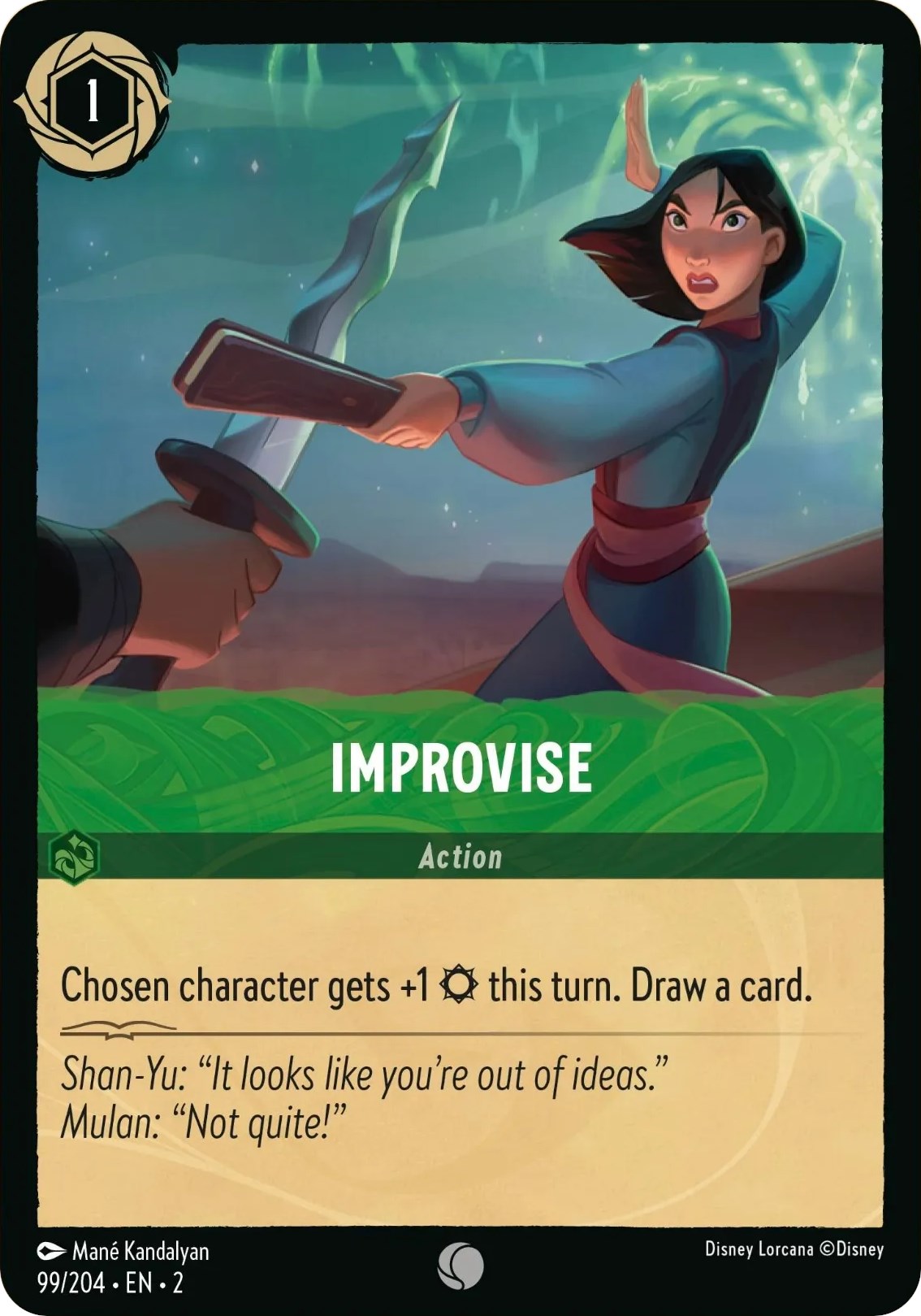 Improvise (99/204) [Rise of the Floodborn] | Shuffle n Cut Hobbies & Games