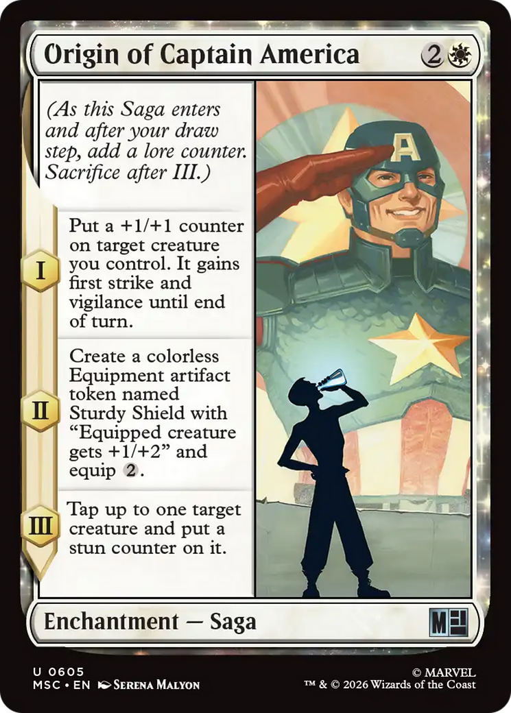 Origin of Captain America [Marvel Super Heroes Commander] | Shuffle n Cut Hobbies & Games