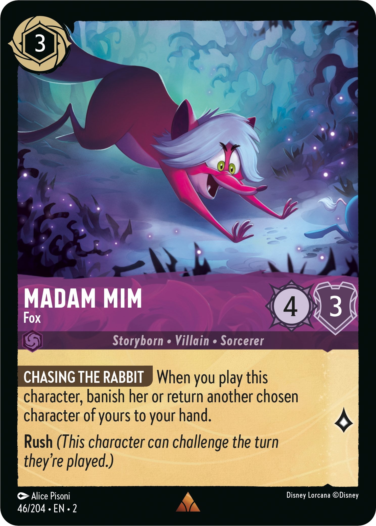 Madam Mim - Fox (46/204) [Rise of the Floodborn] | Shuffle n Cut Hobbies & Games