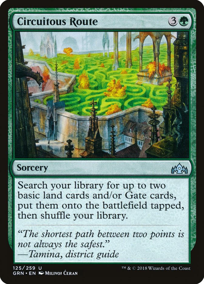 Circuitous Route [Guilds of Ravnica] | Shuffle n Cut Hobbies & Games