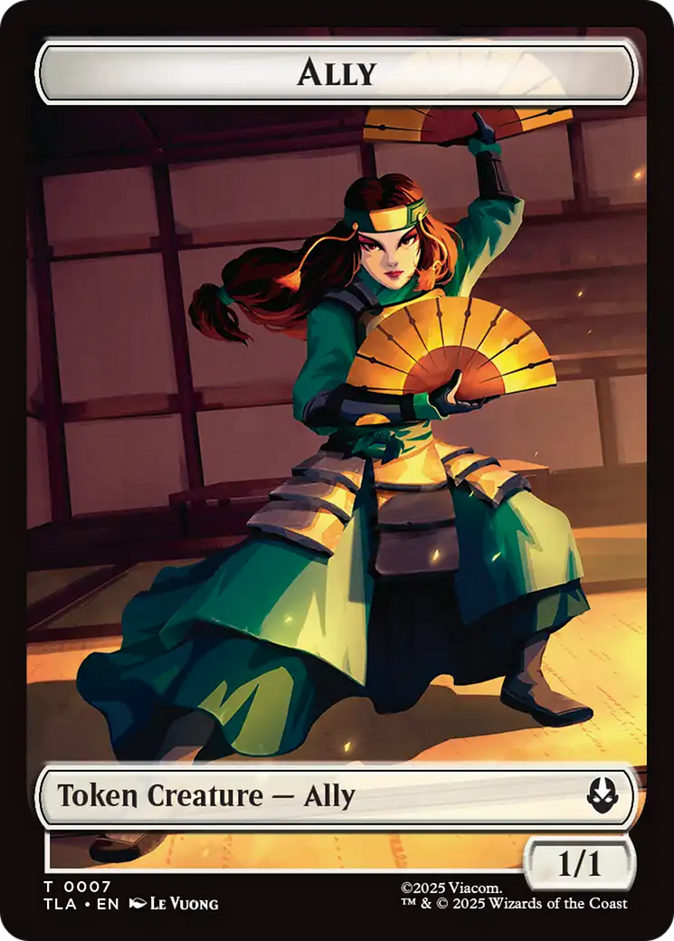 Ally (0007) // Spirit Double-Sided Token [Avatar: The Last Airbender Tokens] | Shuffle n Cut Hobbies & Games