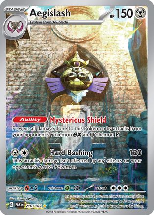 Aegislash (210/182) [Scarlet & Violet: Paradox Rift] | Shuffle n Cut Hobbies & Games
