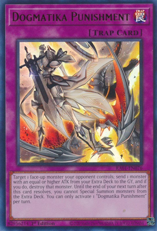 Dogmatika Punishment [RA01-EN076] Ultra Rare | Shuffle n Cut Hobbies & Games