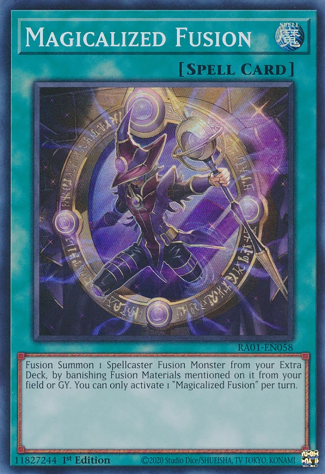 Magicalized Fusion [RA01-EN058] Super Rare | Shuffle n Cut Hobbies & Games