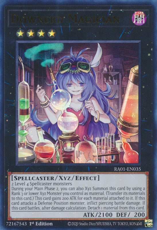 Downerd Magician [RA01-EN035] Ultra Rare | Shuffle n Cut Hobbies & Games