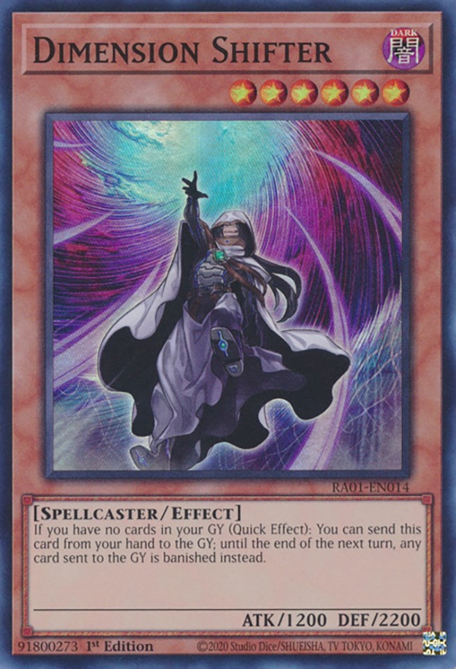 Dimension Shifter [RA01-EN014] Super Rare | Shuffle n Cut Hobbies & Games