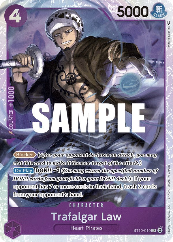 Trafalgar Law [Ultra Deck - The Three Captains] | Shuffle n Cut Hobbies & Games
