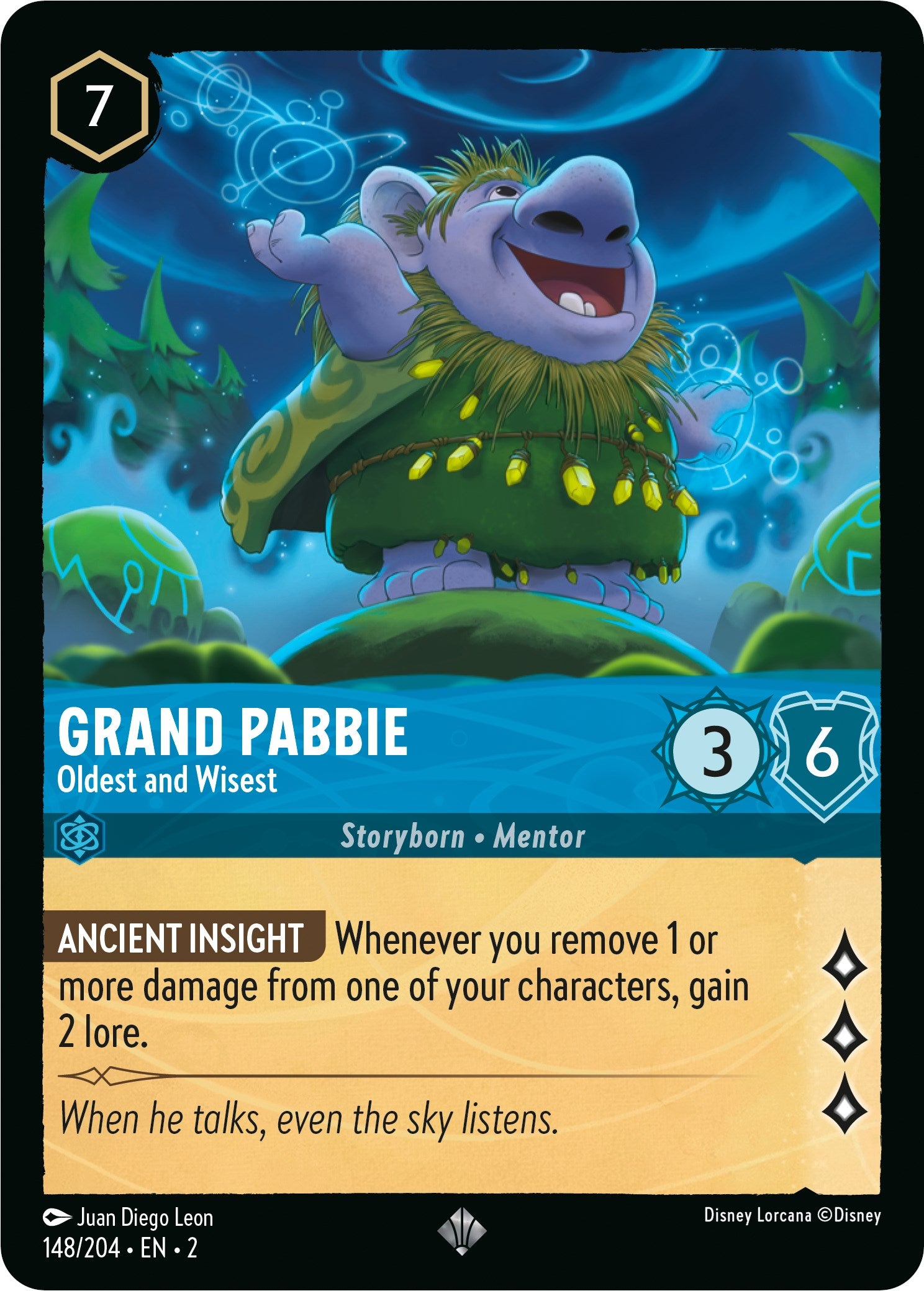 Grand Pabbie - Oldest and Wisest (148/204) [Rise of the Floodborn] | Shuffle n Cut Hobbies & Games