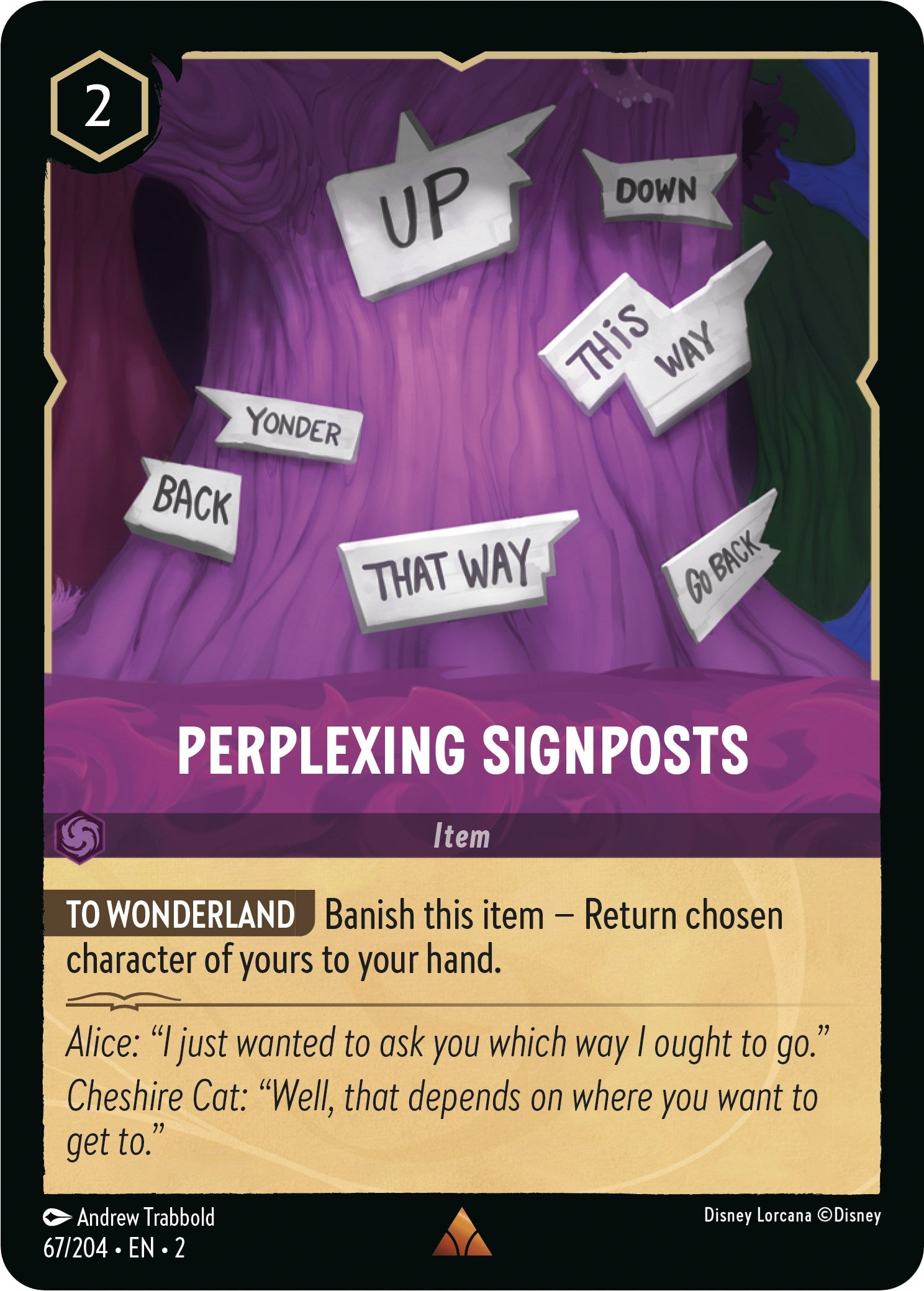 Perplexing Signposts (67/204) [Rise of the Floodborn] | Shuffle n Cut Hobbies & Games