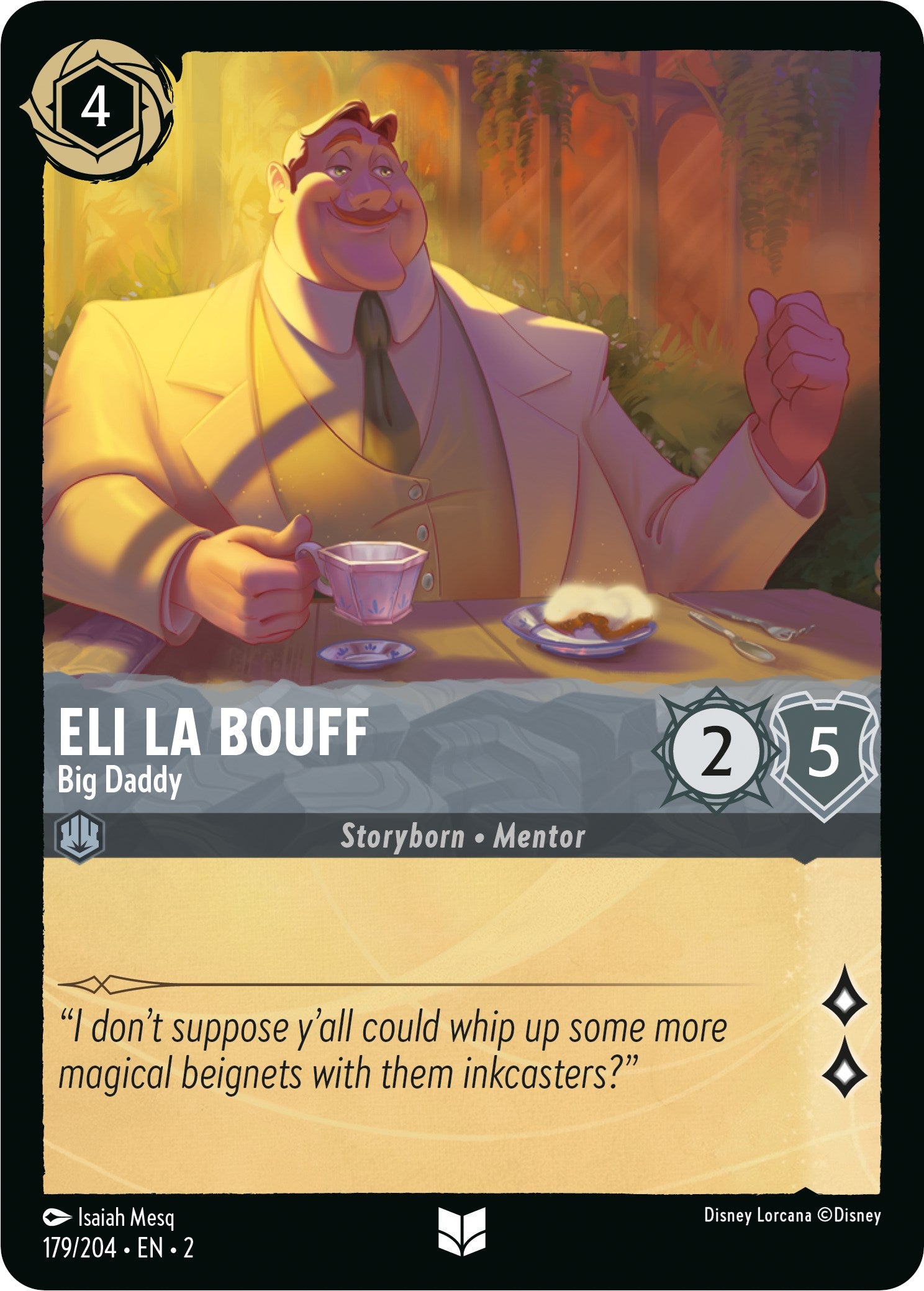 Eli La Bouff - Big Daddy (179/204) [Rise of the Floodborn] | Shuffle n Cut Hobbies & Games