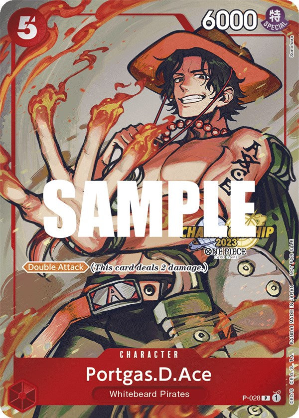 Portgas.D.Ace (CS 2023 Event Pack) [One Piece Promotion Cards] | Shuffle n Cut Hobbies & Games