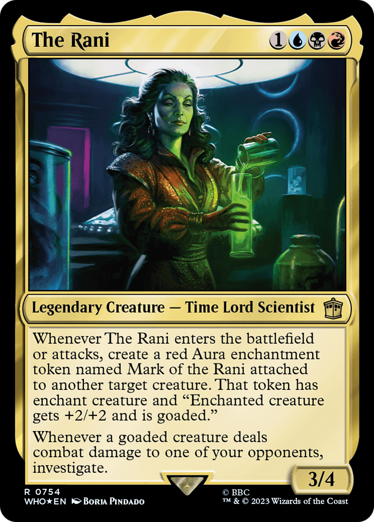 The Rani (Surge Foil) [Doctor Who] | Shuffle n Cut Hobbies & Games