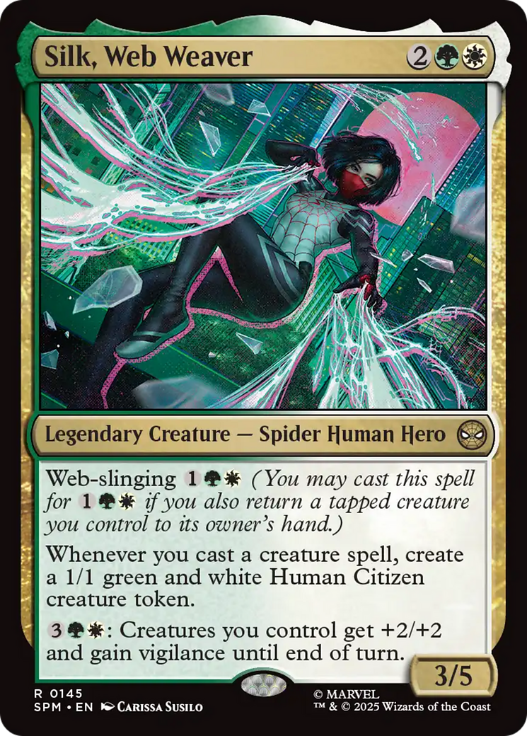 Silk, Web Weaver [Marvel's Spider-Man] | Shuffle n Cut Hobbies & Games