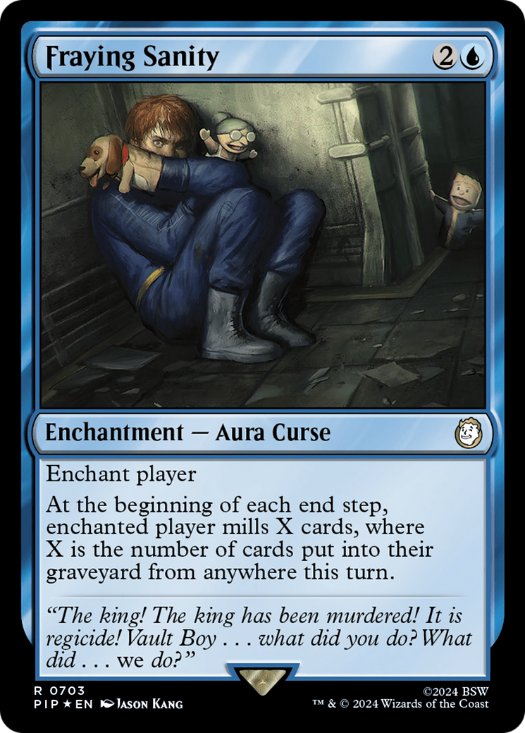 Fraying Sanity (Surge Foil) [Fallout] | Shuffle n Cut Hobbies & Games