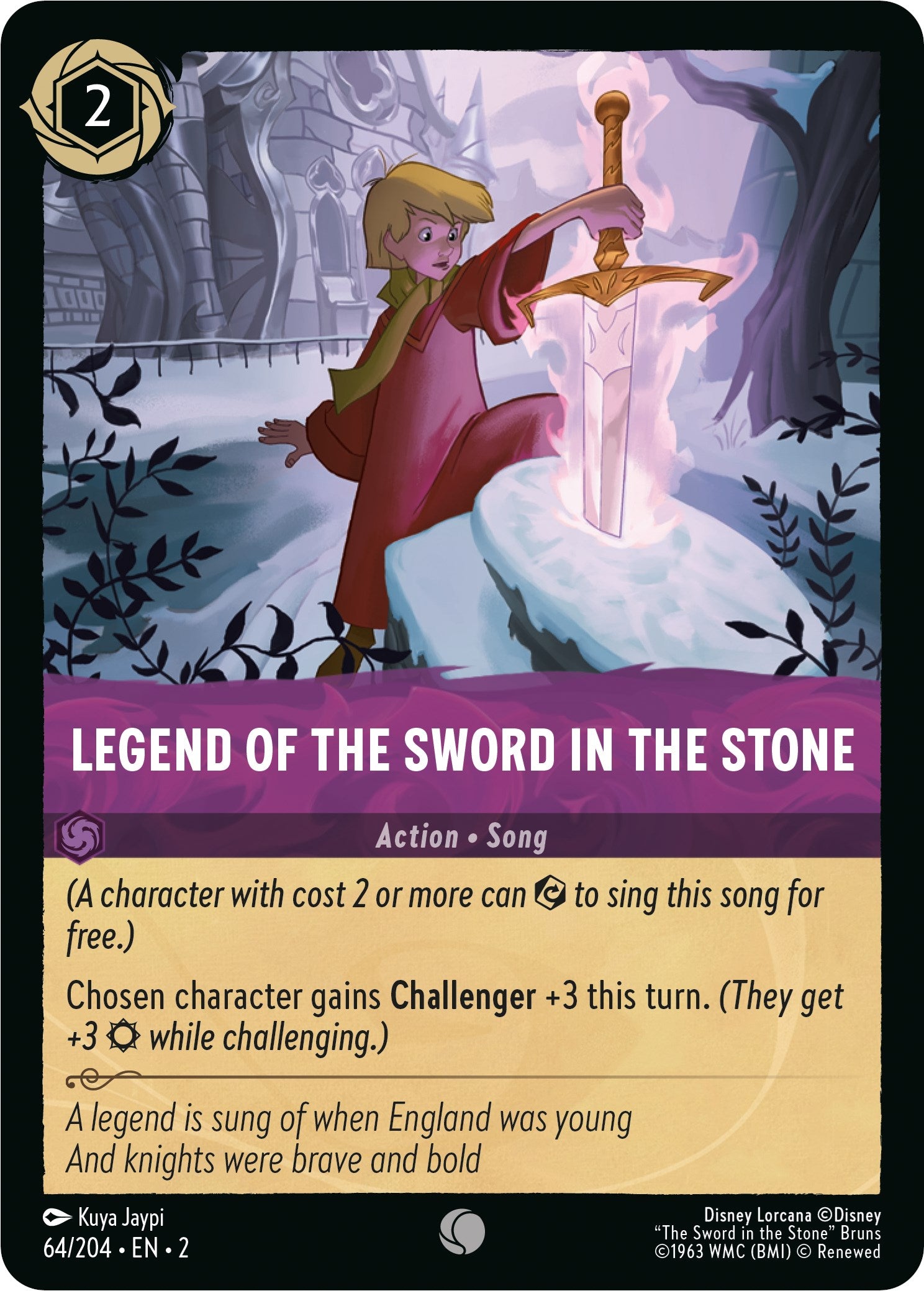 Legend of the Sword in the Stone (64/204) [Rise of the Floodborn] | Shuffle n Cut Hobbies & Games