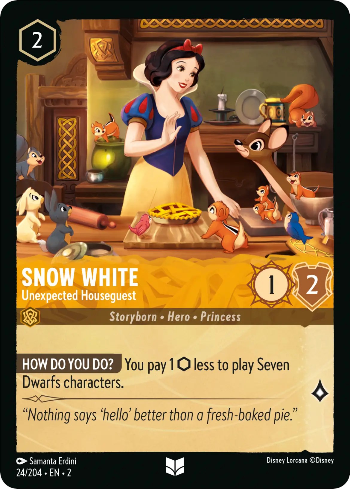 Snow White - Unexpected Houseguest (24/204) [Rise of the Floodborn] | Shuffle n Cut Hobbies & Games