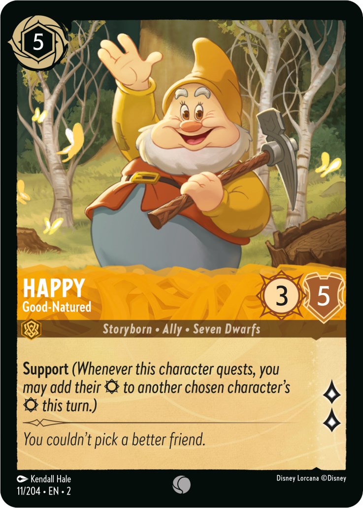 Happy - Good-Natured (11/204) [Rise of the Floodborn] | Shuffle n Cut Hobbies & Games