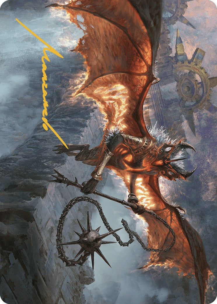 Bloodletter of Aclazotz Art Card (15/81) (Gold-Stamped Signature) [The Lost Caverns of Ixalan Art Series] | Shuffle n Cut Hobbies & Games