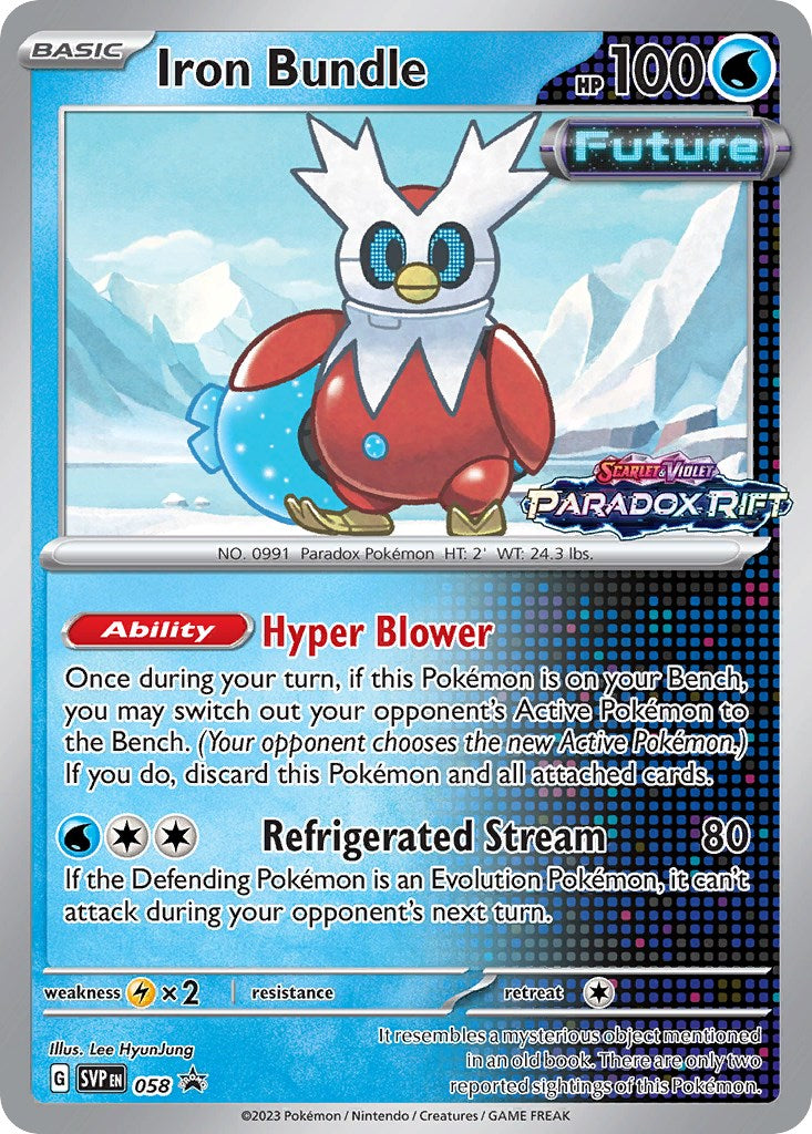 Iron Bundle (058) [Scarlet & Violet: Black Star Promos] | Shuffle n Cut Hobbies & Games