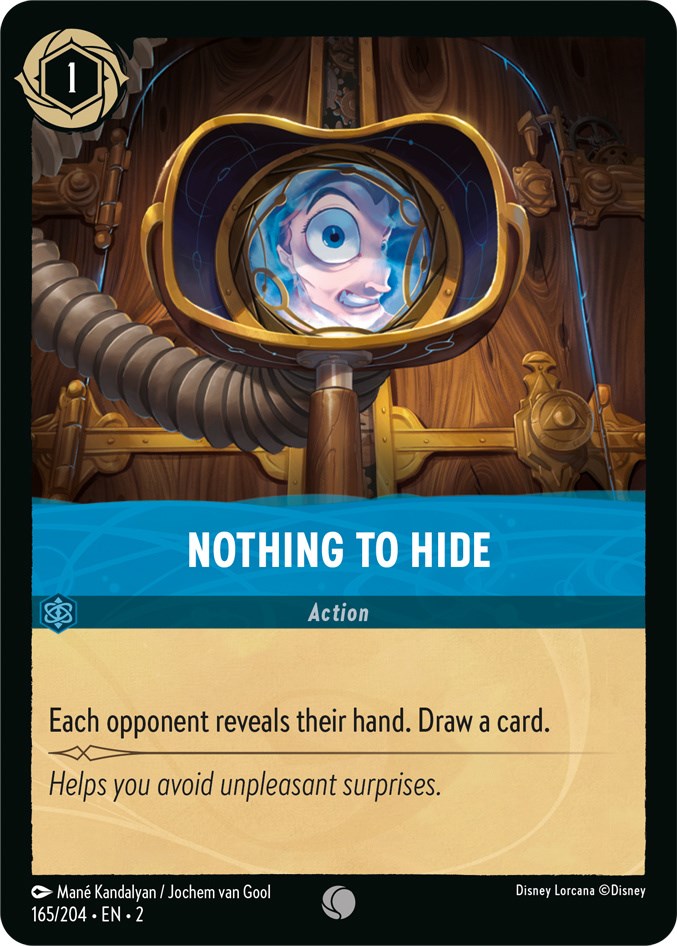 Nothing to Hide (165/204) [Rise of the Floodborn] | Shuffle n Cut Hobbies & Games