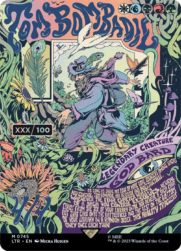 Tom Bombadil (Borderless Poster) (Serialized) [The Lord of the Rings: Tales of Middle-Earth] | Shuffle n Cut Hobbies & Games