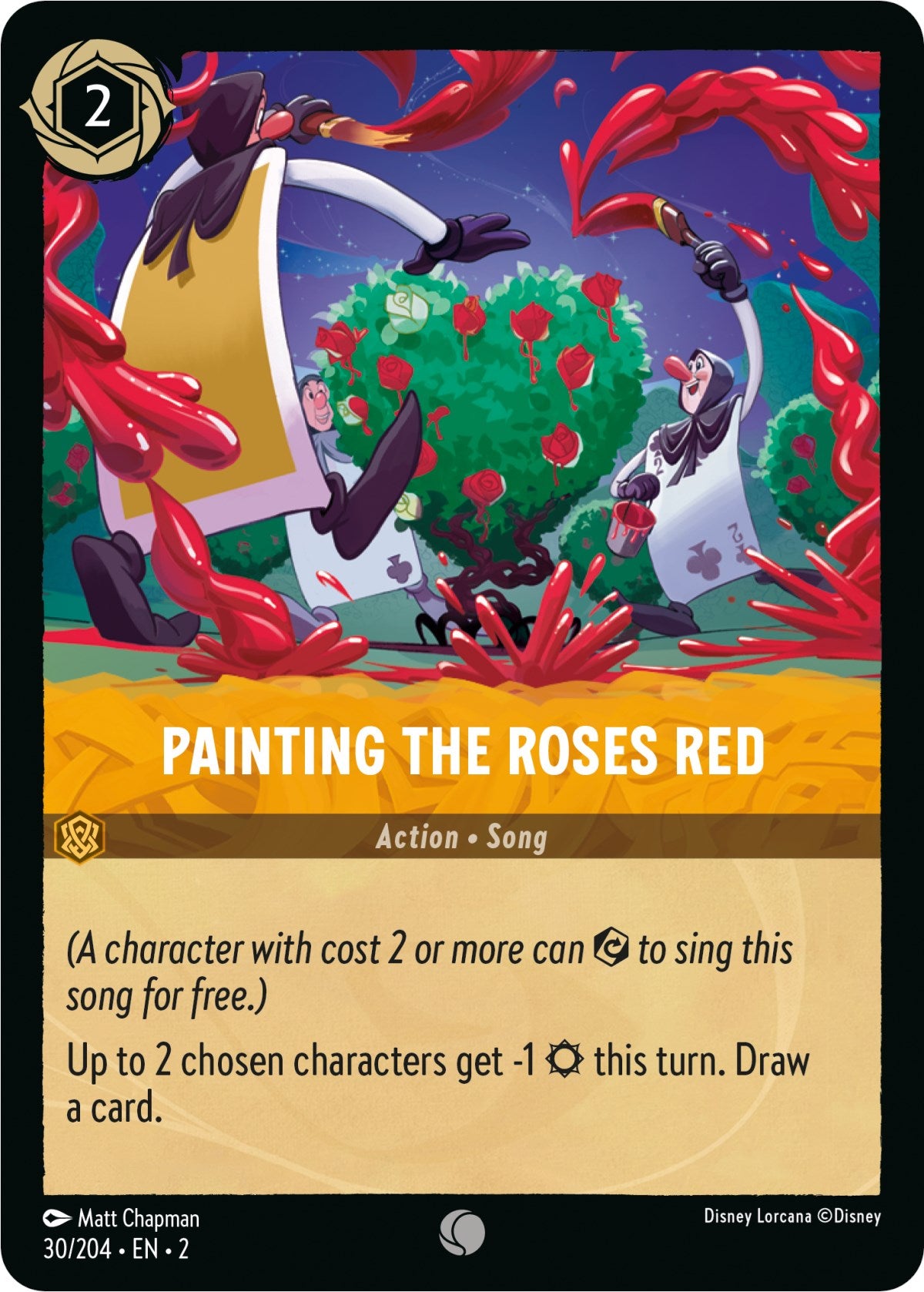Painting the Roses Red (30/204) [Rise of the Floodborn] | Shuffle n Cut Hobbies & Games