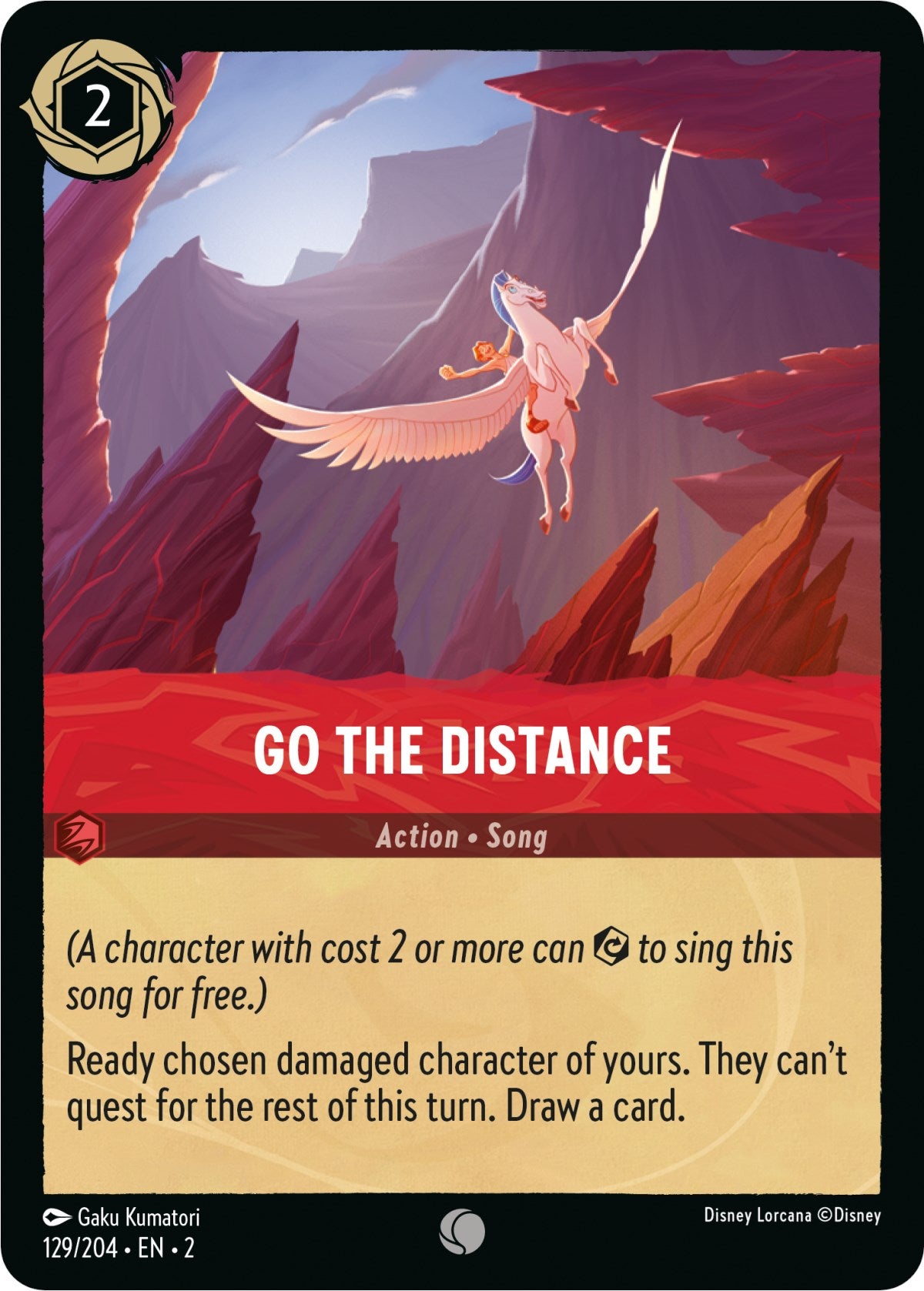 Go the Distance (129/204) [Rise of the Floodborn] | Shuffle n Cut Hobbies & Games