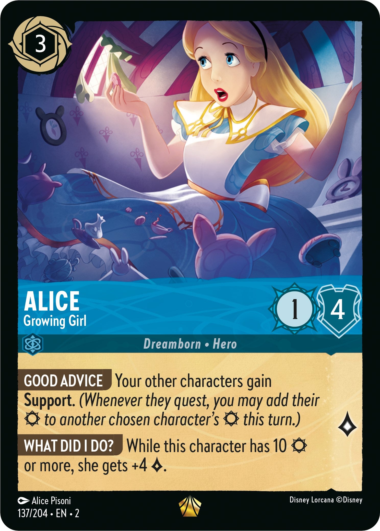 Alice - Growing Girl (137/204) [Rise of the Floodborn] | Shuffle n Cut Hobbies & Games
