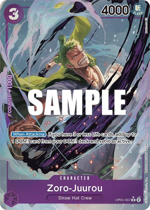 Zoro-Juurou (Alternate Art) [Awakening of the New Era] | Shuffle n Cut Hobbies & Games