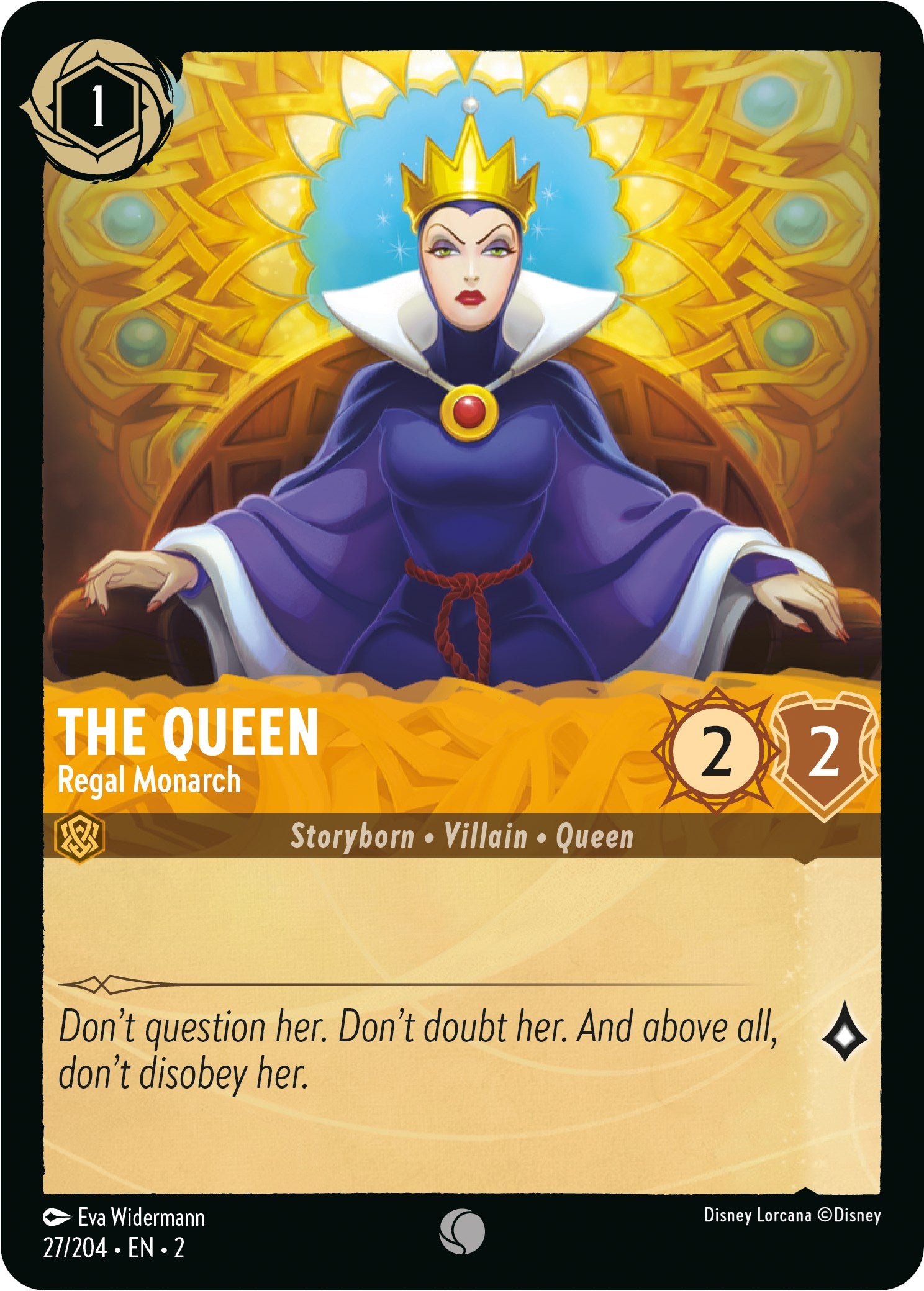 The Queen - Regal Monarch (27/204) [Rise of the Floodborn] | Shuffle n Cut Hobbies & Games