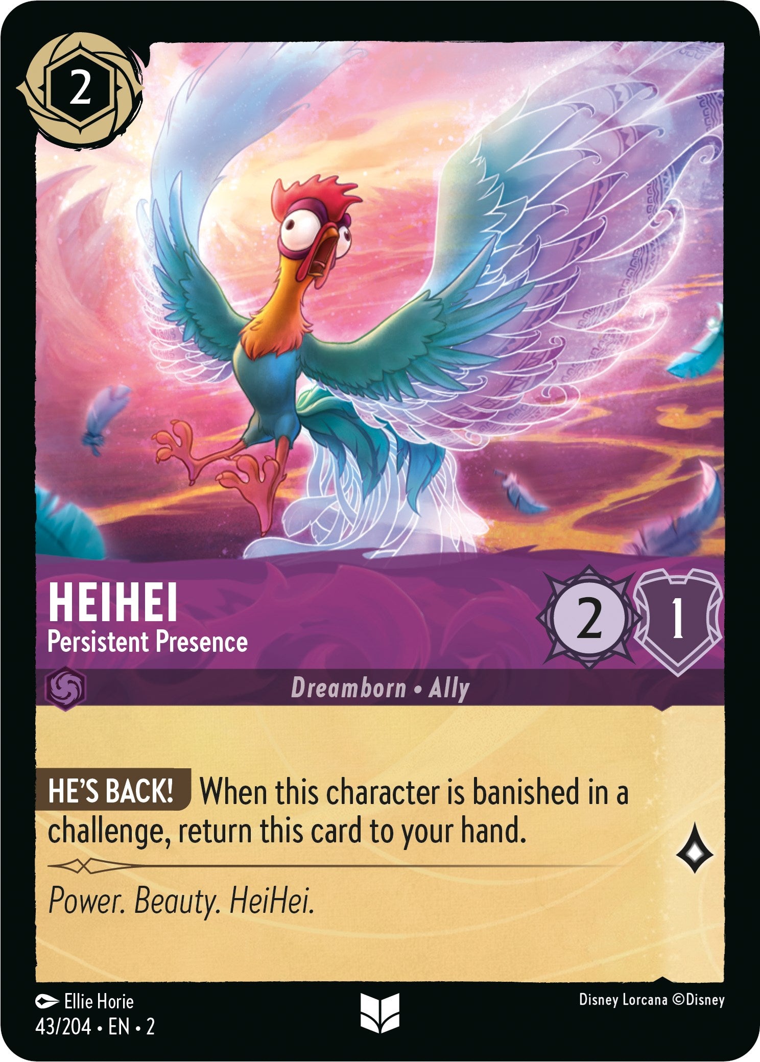 HeiHei - Persistent Presence (43/204) [Rise of the Floodborn] | Shuffle n Cut Hobbies & Games