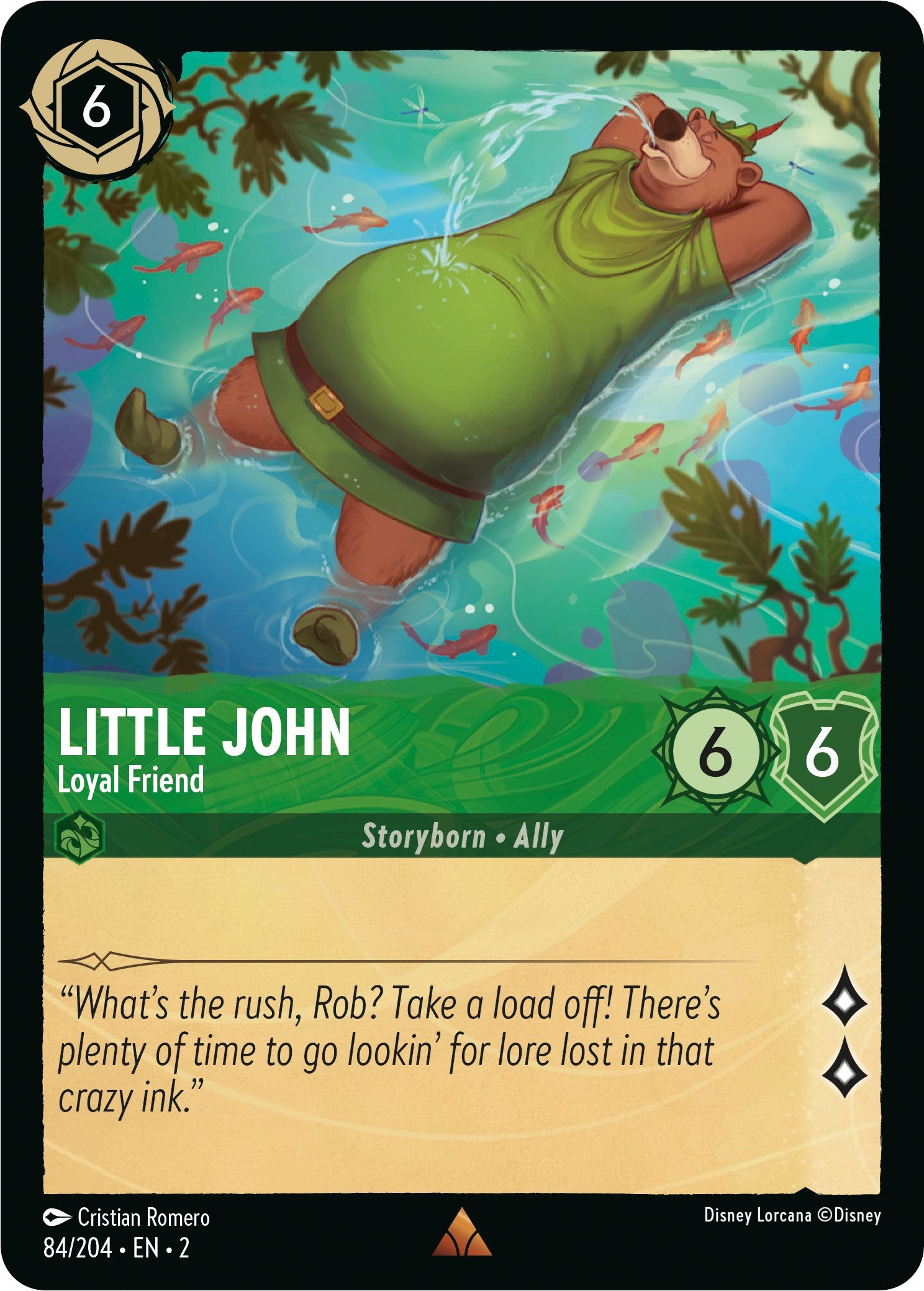 Little John - Loyal Friend (84/204) [Rise of the Floodborn] | Shuffle n Cut Hobbies & Games