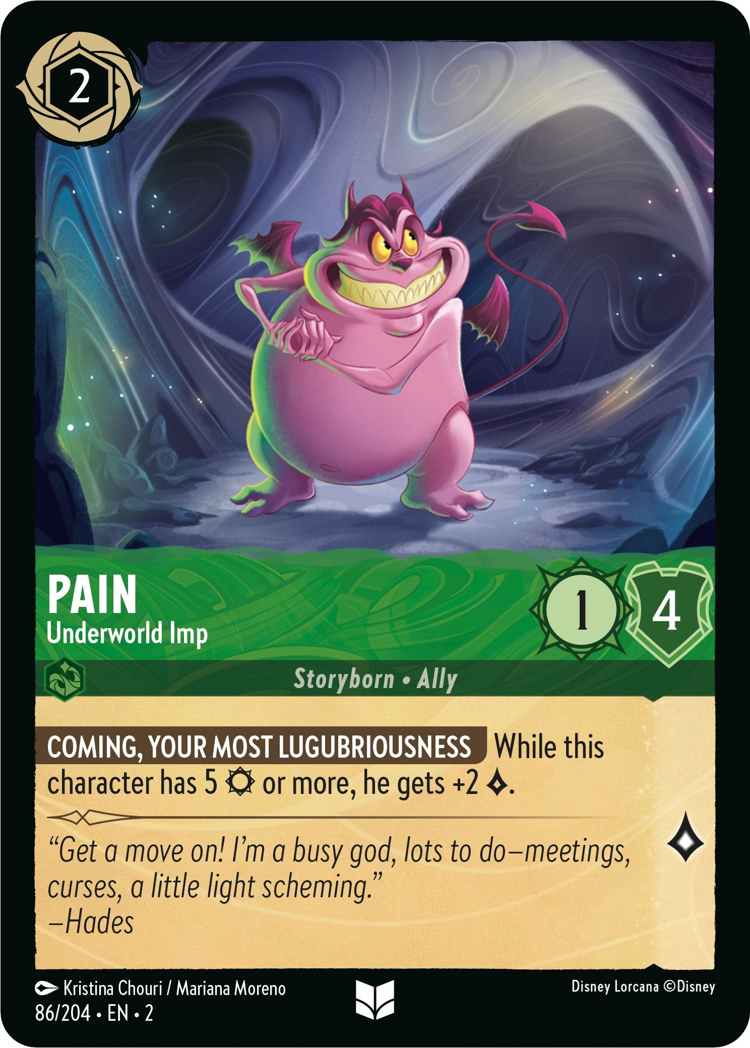 Pain - Underworld Imp (86/204) [Rise of the Floodborn] | Shuffle n Cut Hobbies & Games