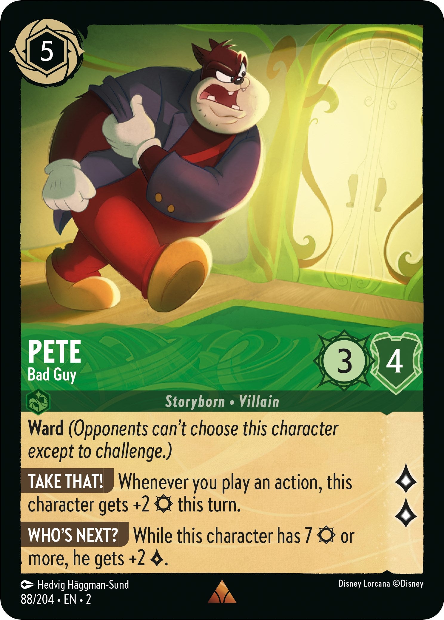 Pete - Bad Guy (88/204) [Rise of the Floodborn] | Shuffle n Cut Hobbies & Games