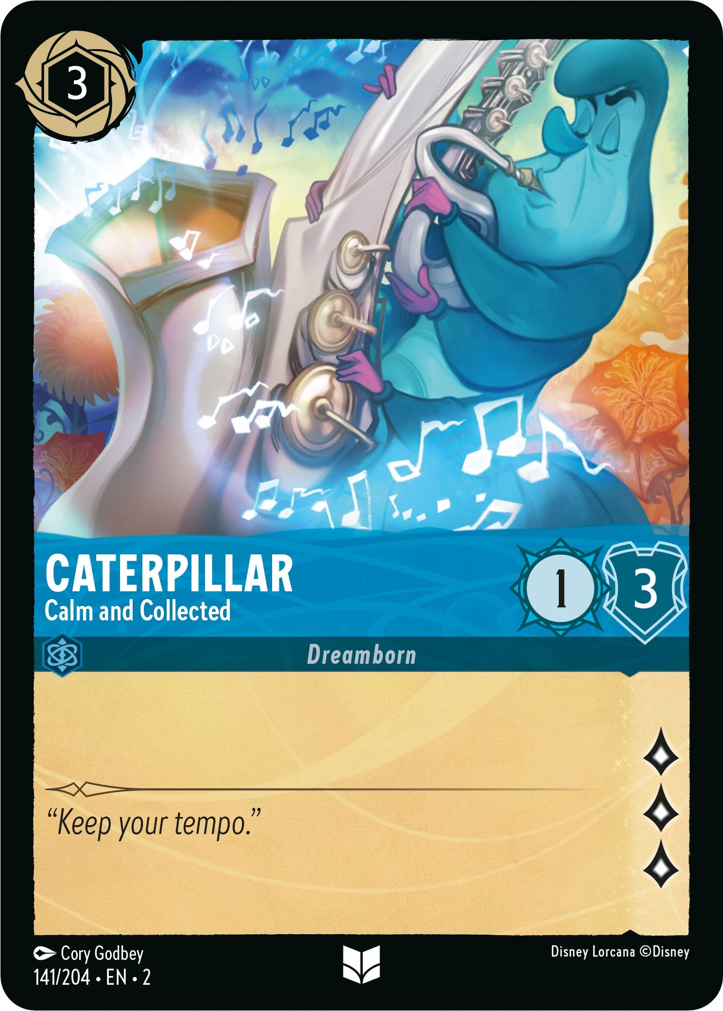 Caterpillar - Calm and Collected (141/204) [Rise of the Floodborn] | Shuffle n Cut Hobbies & Games