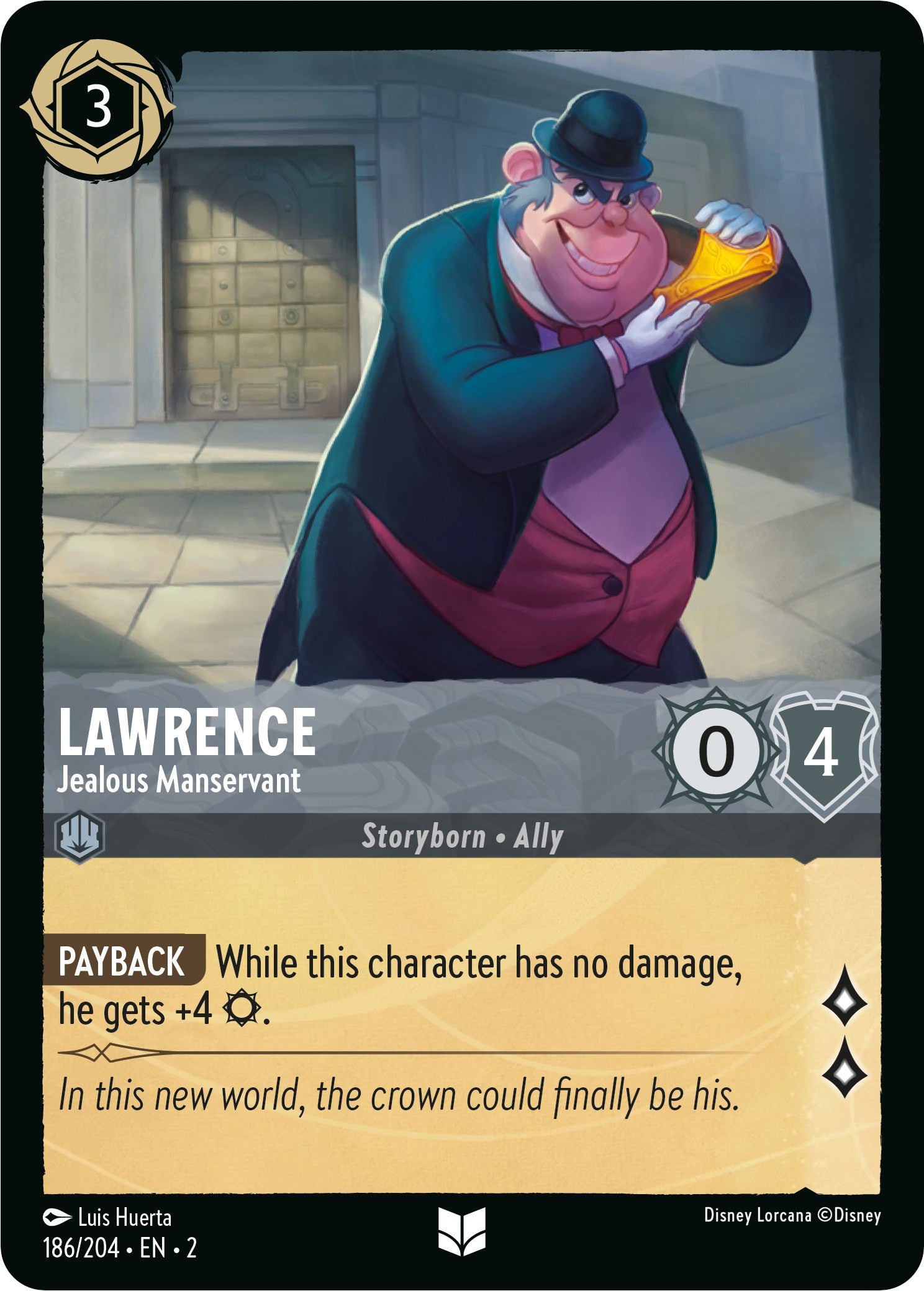 Lawrence - Jealous Manservant (186/204) [Rise of the Floodborn] | Shuffle n Cut Hobbies & Games