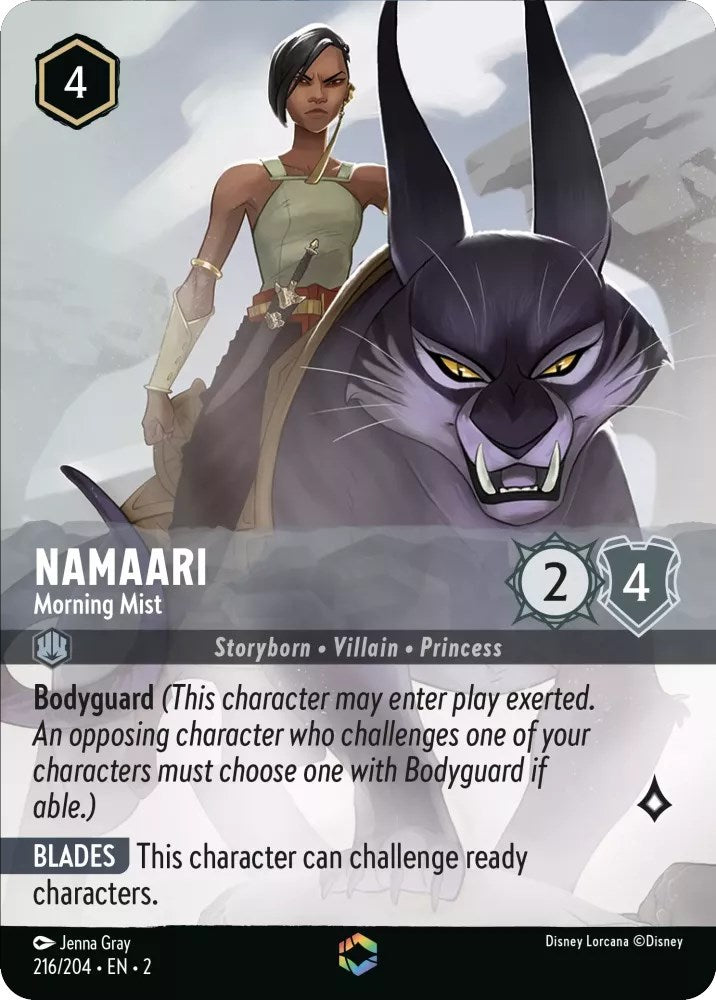 Namaari - Morning Mist (Enchanted) (216/204) [Rise of the Floodborn] | Shuffle n Cut Hobbies & Games