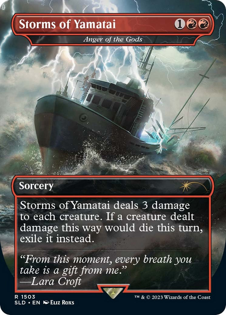 Storms of Yamatai - Anger of the Gods [Secret Lair Drop Series] | Shuffle n Cut Hobbies & Games