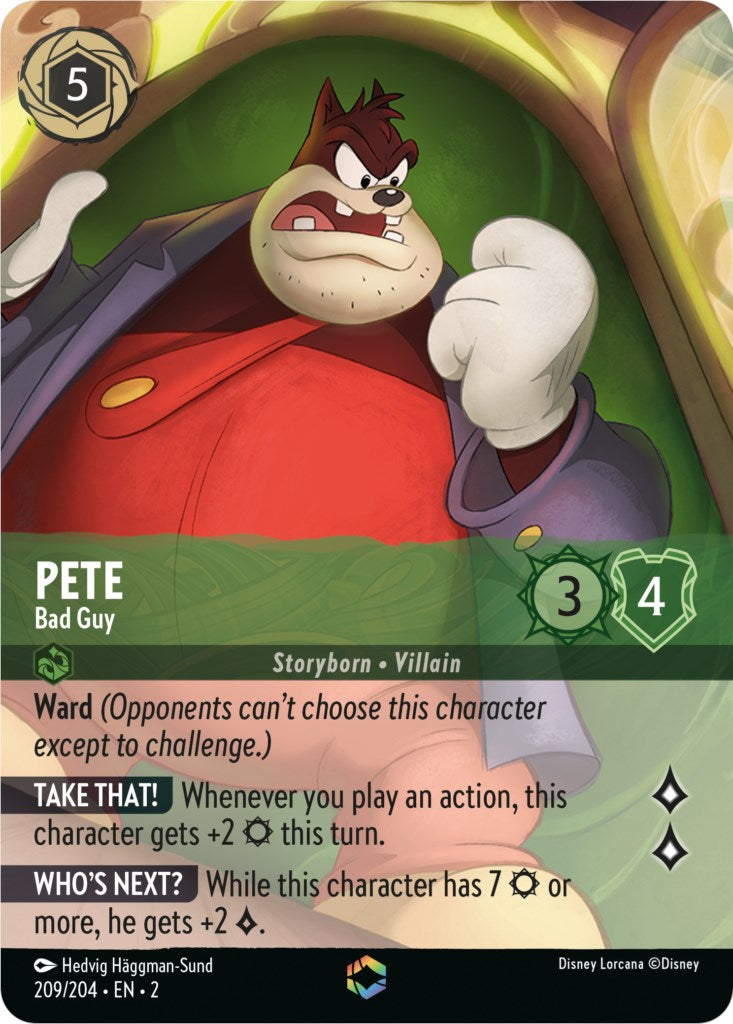 Pete - Bad Guy (Enchanted) (209/204) [Rise of the Floodborn] | Shuffle n Cut Hobbies & Games