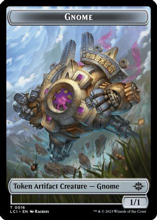 Gnome // Fungus Double-Sided Token [The Lost Caverns of Ixalan Tokens] | Shuffle n Cut Hobbies & Games